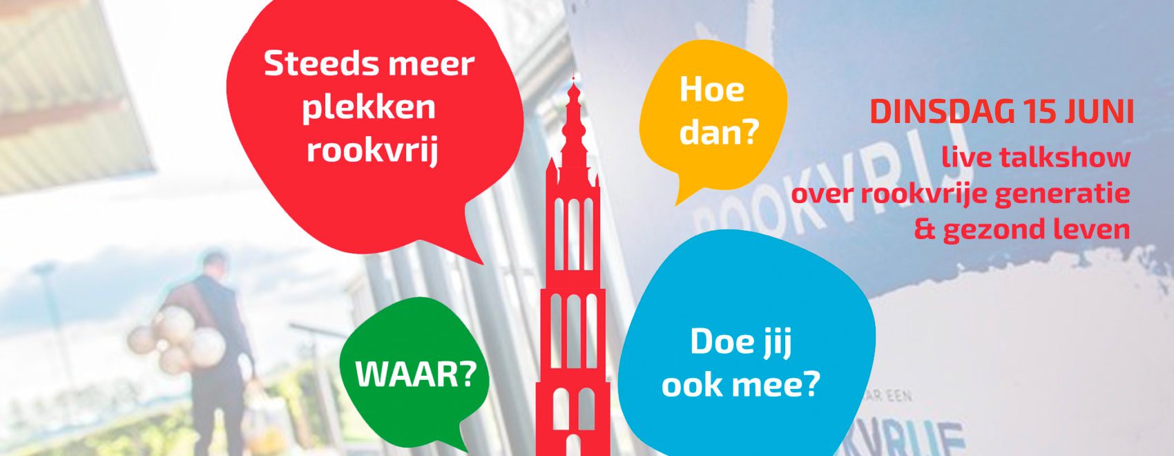 Maatschappelijke partners slaan handen ineen voor een Rookvrij Amersfoort.