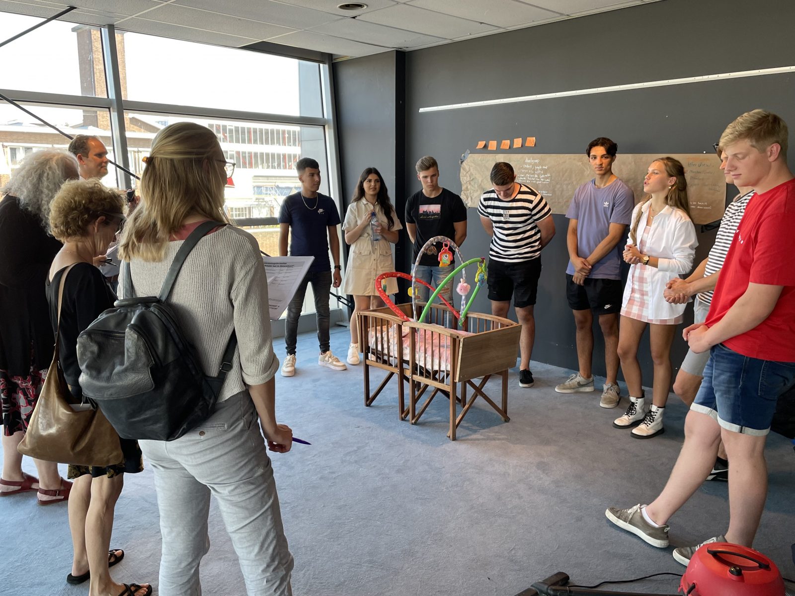 Upcycle challenge met HU studenten op de retourboulevard was een succes!