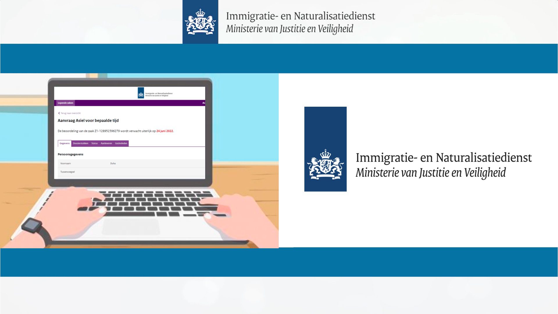 Online opening IND Portaal voor Advocaten